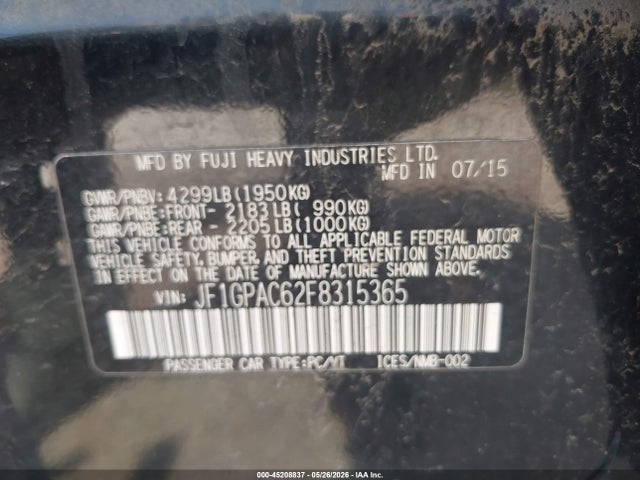 Subaru Impreza 2.0i Premium
