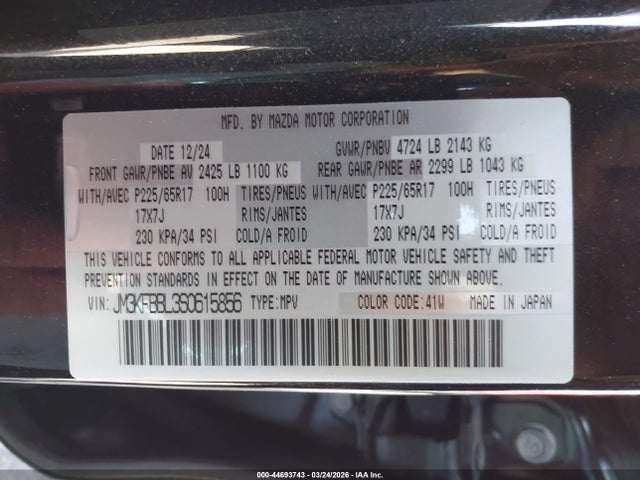 Mazda Cx 2.5 S Select