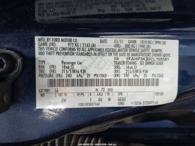 Ford Focus Se