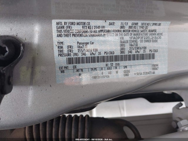 Ford Focus Se