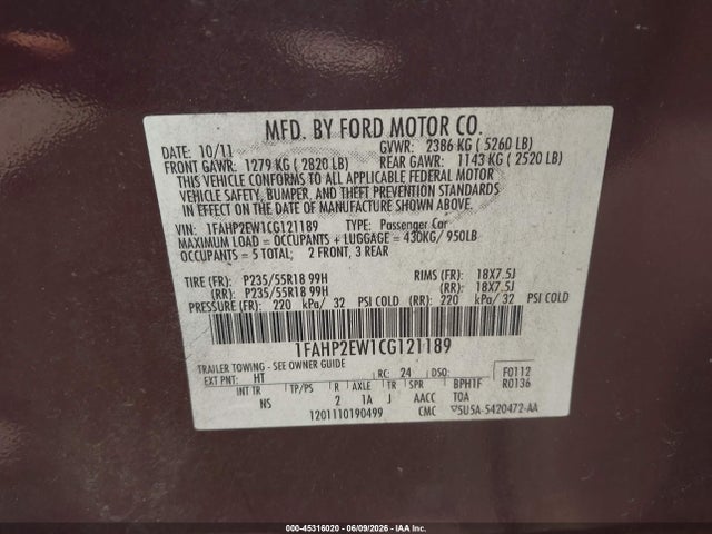 Ford Taurus Sel