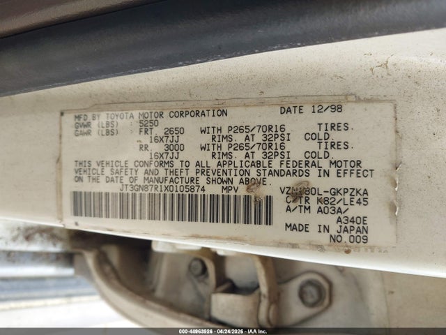 Toyota 4Runner Limited V6