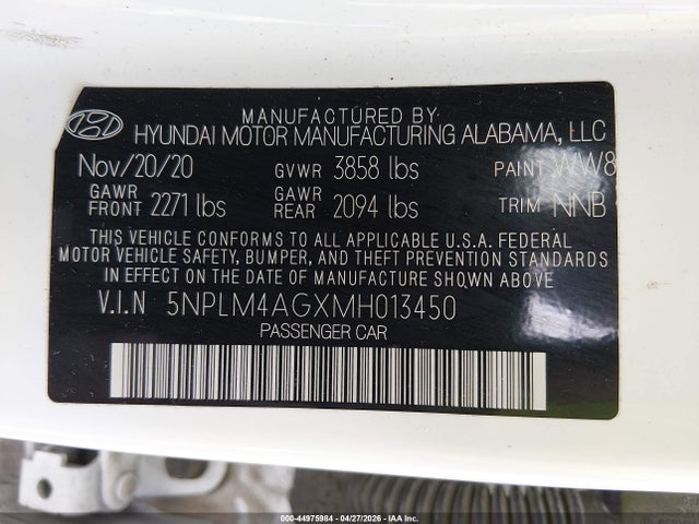 Hyundai ELANTRA Sel