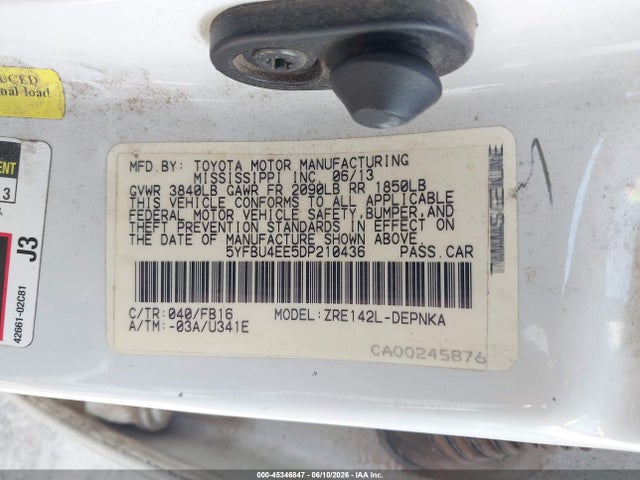 Toyota Corolla Le