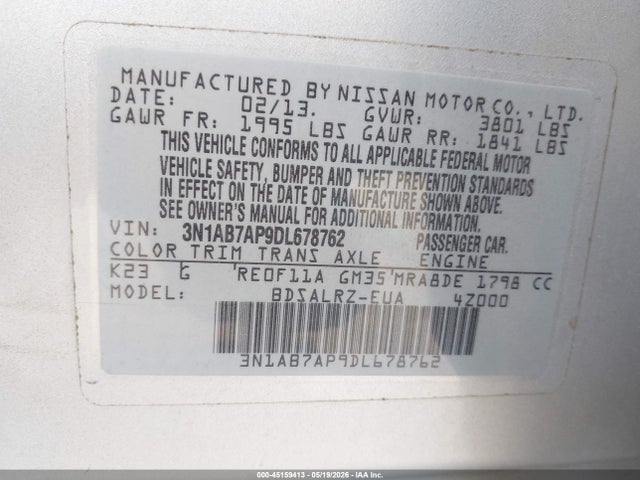 Nissan Sentra Sr
