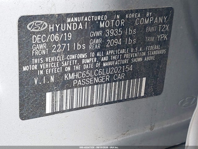 Hyundai Ioniq Blue