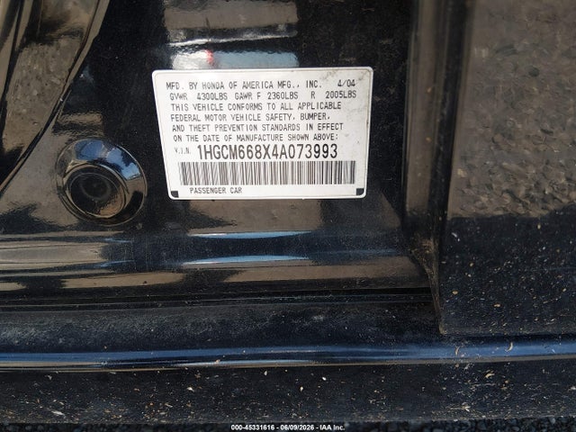 Honda Accord 3.0 Ex