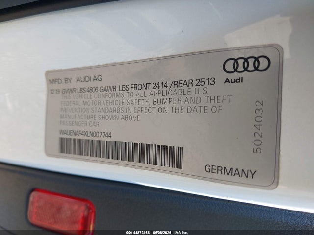 Audi A4 Premium Plus 45 Tfsi Quattro S Tronic
