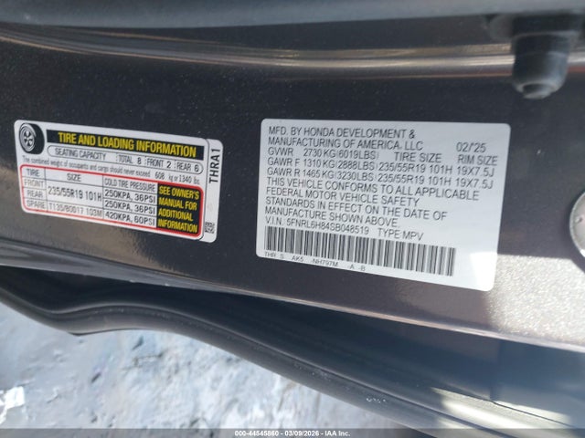 Honda Odyssey Touring