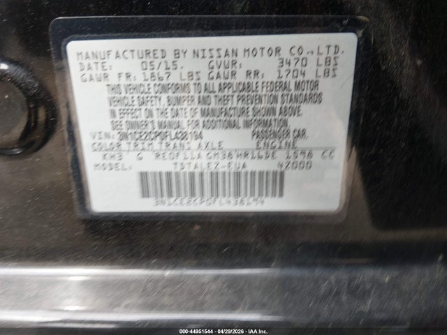 Nissan Versa Sl