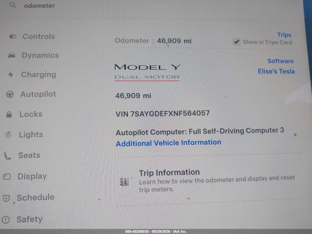 Tesla Model Y Performance Dual Motor All-wheel Drive