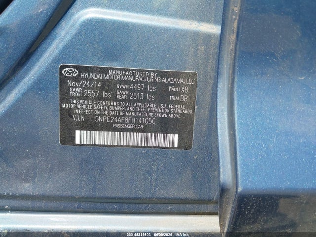 Hyundai SONATA Se