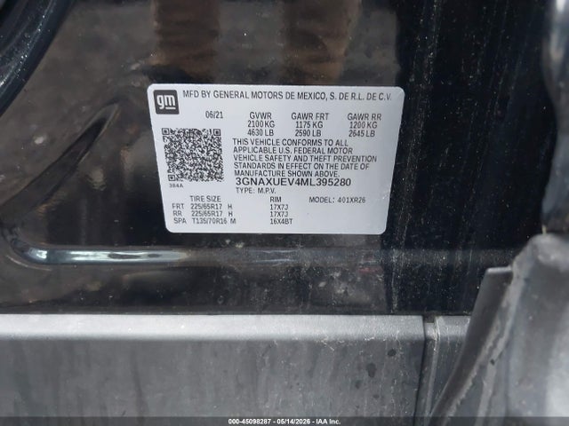 Chevrolet Equinox Awd Lt