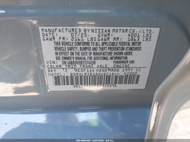 Nissan Sentra Sr