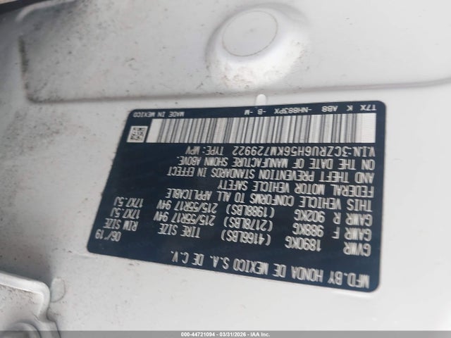 Honda HR-V Ex