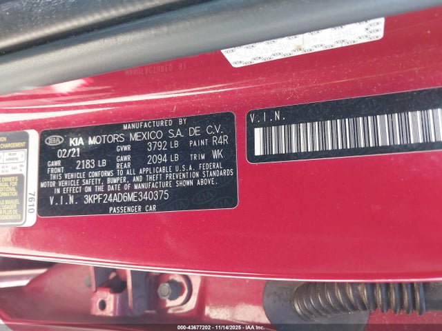 Kia Forte Lxs