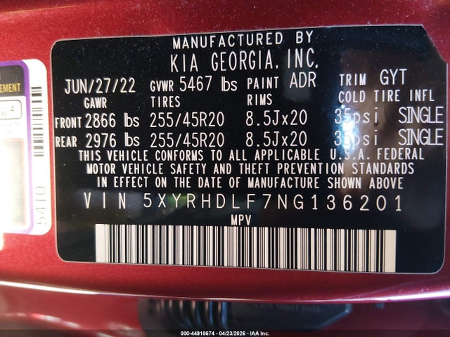 Kia Sorento X-line Ex