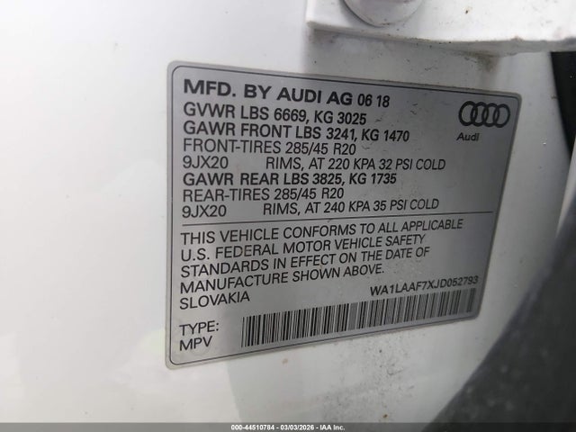 Audi Q7 3.0t Premium