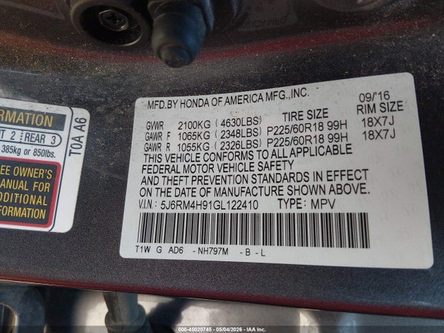 Honda CR-V Touring