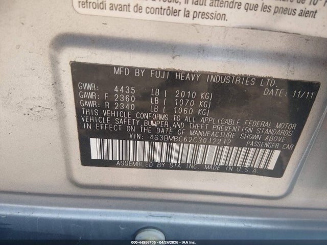 Subaru Legacy 2.5i Premium