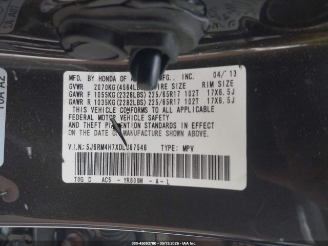 Honda CR-V Ex-l
