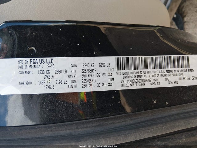 Dodge Grand Caravan Sxt