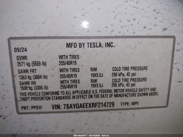 Tesla Model Y Long Range Dual Motor All-wheel Drive