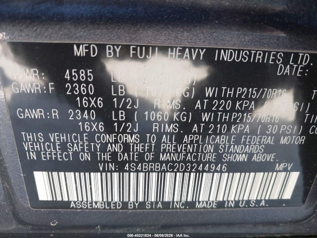 Subaru Outback 2.5i