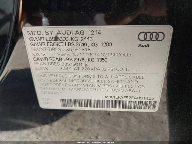 Audi Q5 2.0t Premium