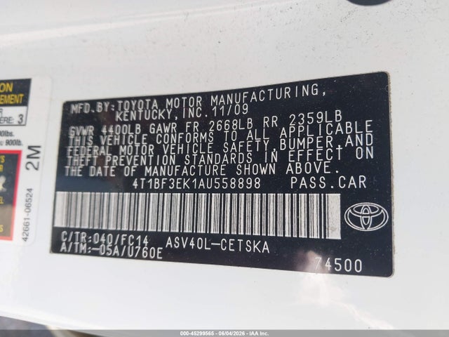 Toyota Camry Se
