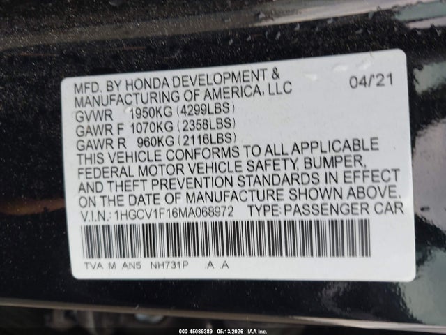 Honda Accord Lx