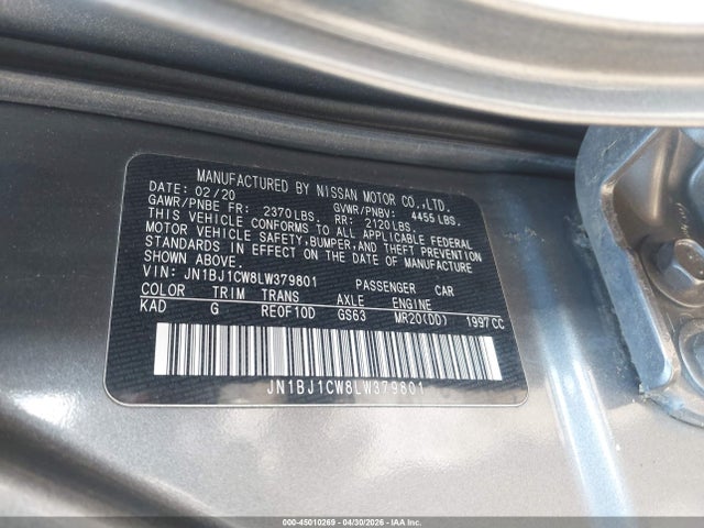 Nissan Rogue S Awd Xtronic Cvt