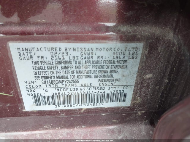 Nissan Sentra Sv Xtronic Cvt