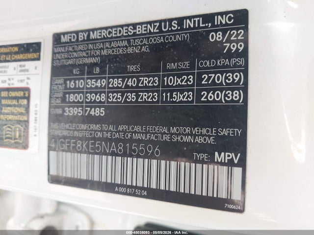 Mercedes-Benz Gls-class 4matic
