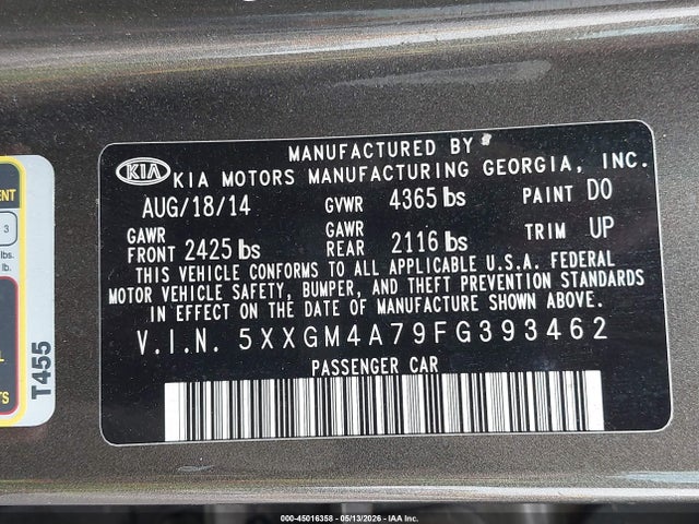 Kia Optima Lx