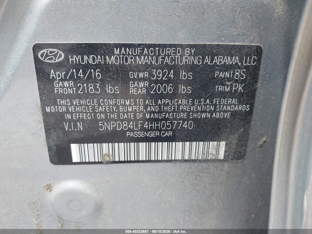 Hyundai ELANTRA Se