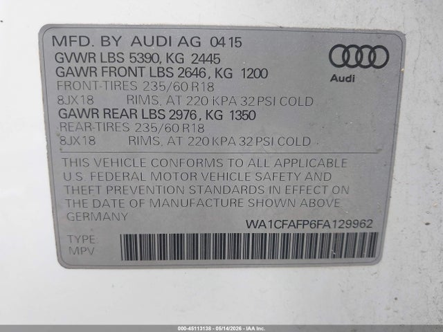 Audi Q5 2.0t Premium