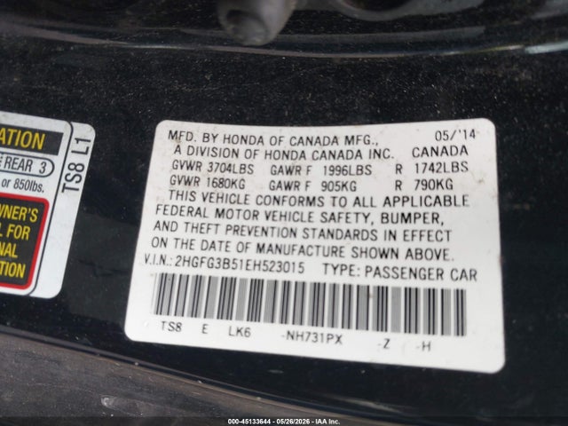 Honda Civic Lx