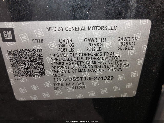 Chevrolet Malibu Lt