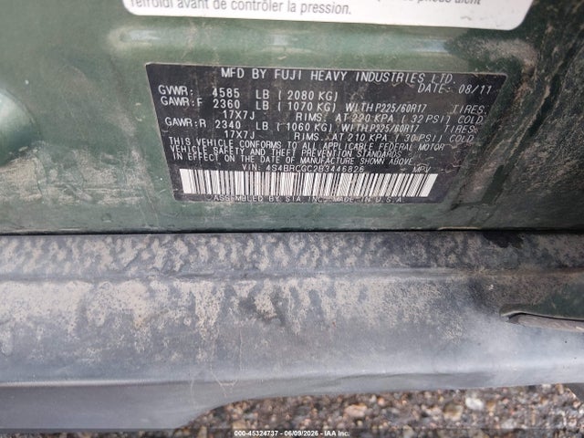 Subaru Outback 2.5i Premium