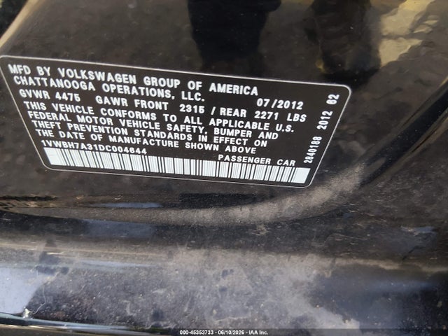Volkswagen Passat 2.5l Se