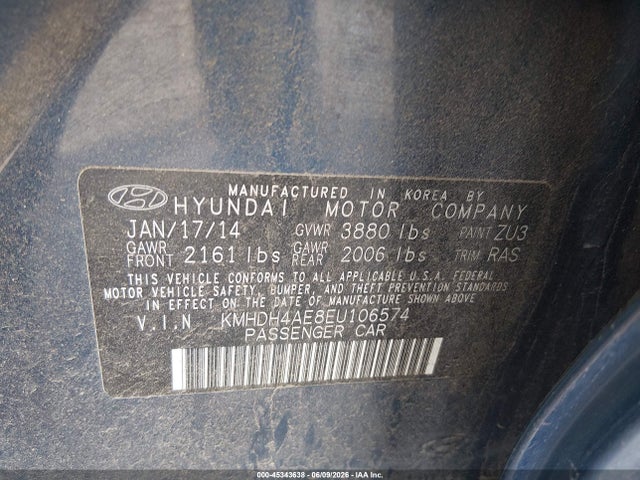 Hyundai ELANTRA Limited