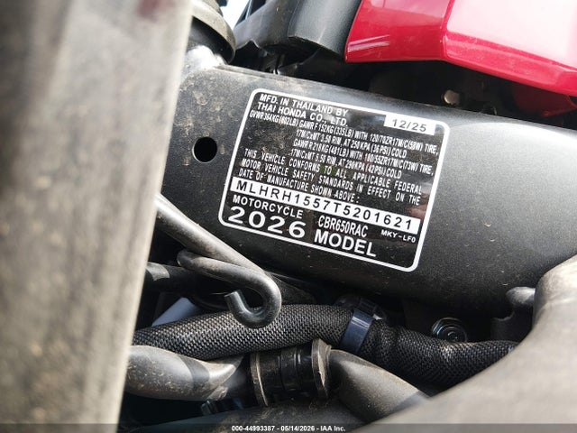 Honda Cbr650 R