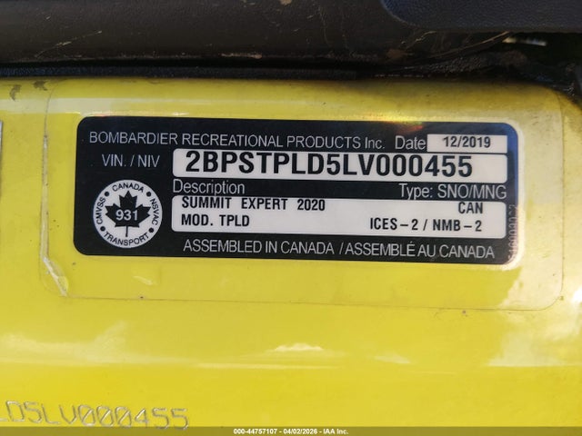Ski-doo Summit X 850