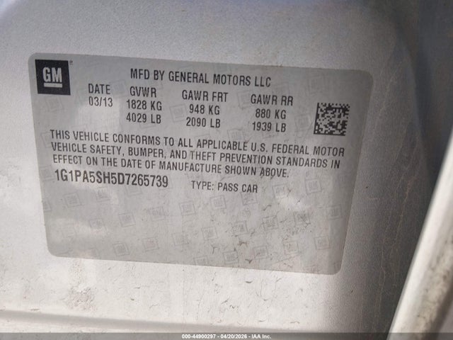Chevrolet Cruze Ls Auto