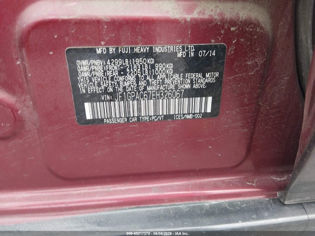 Subaru Impreza 2.0i Premium