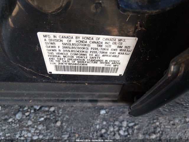 Honda Pilot Ex-l