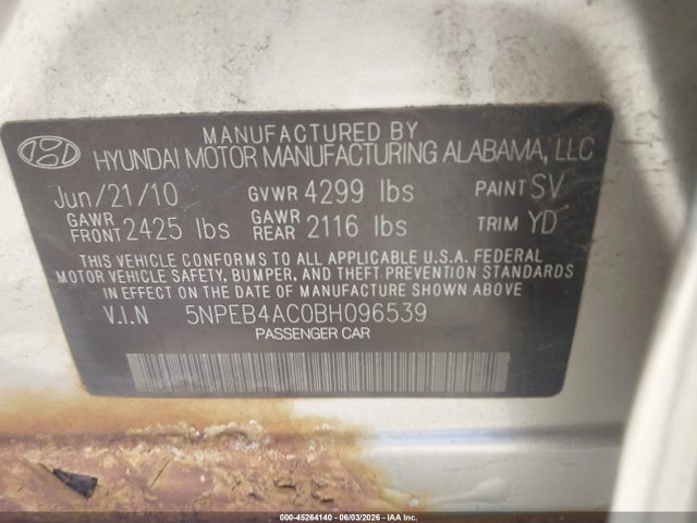 Hyundai SONATA Gls
