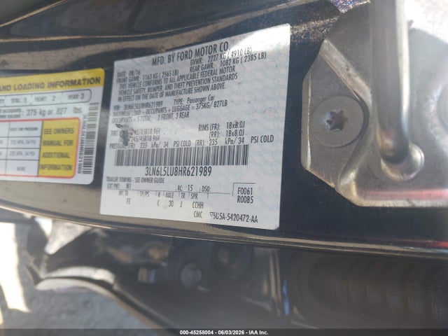 Lincoln MKZ Hybrid Select