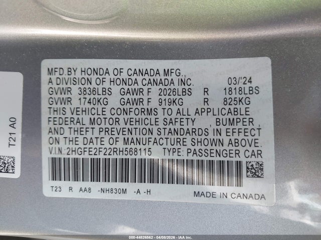 Honda Civic Lx